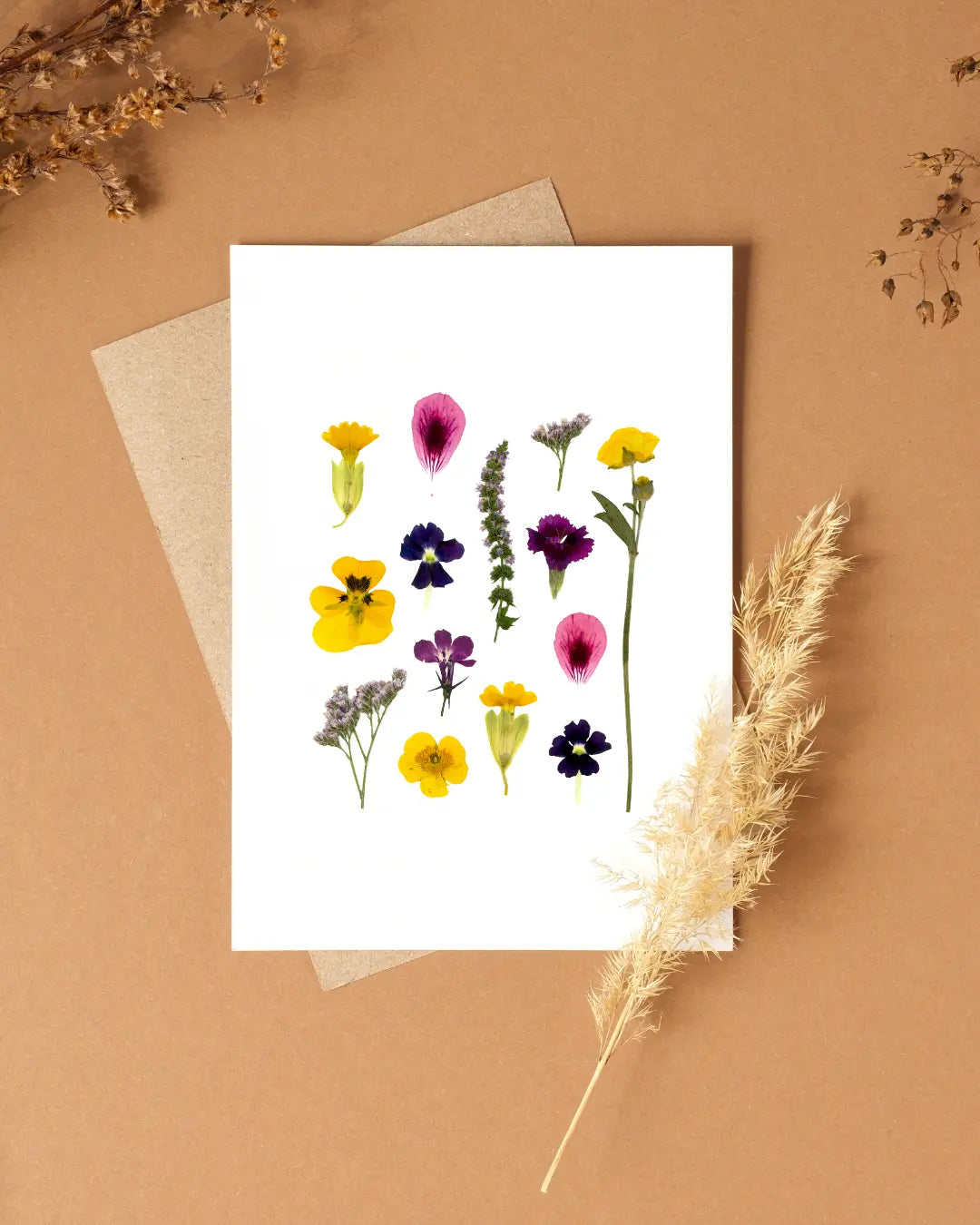 Carte de vœux - Botanique