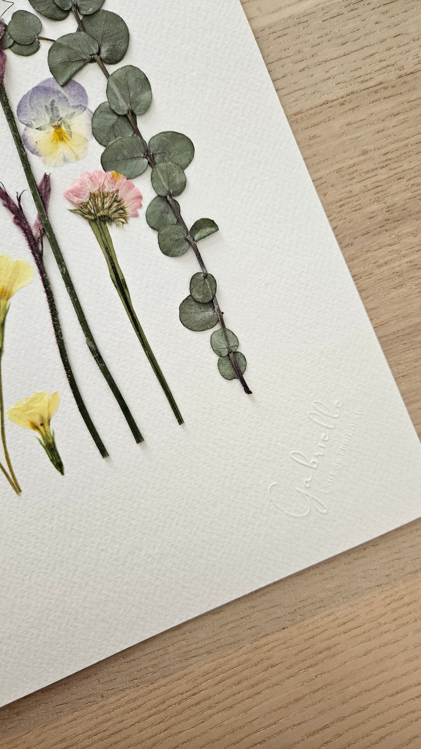 Herbier Champs de fleurs - 30x40cm